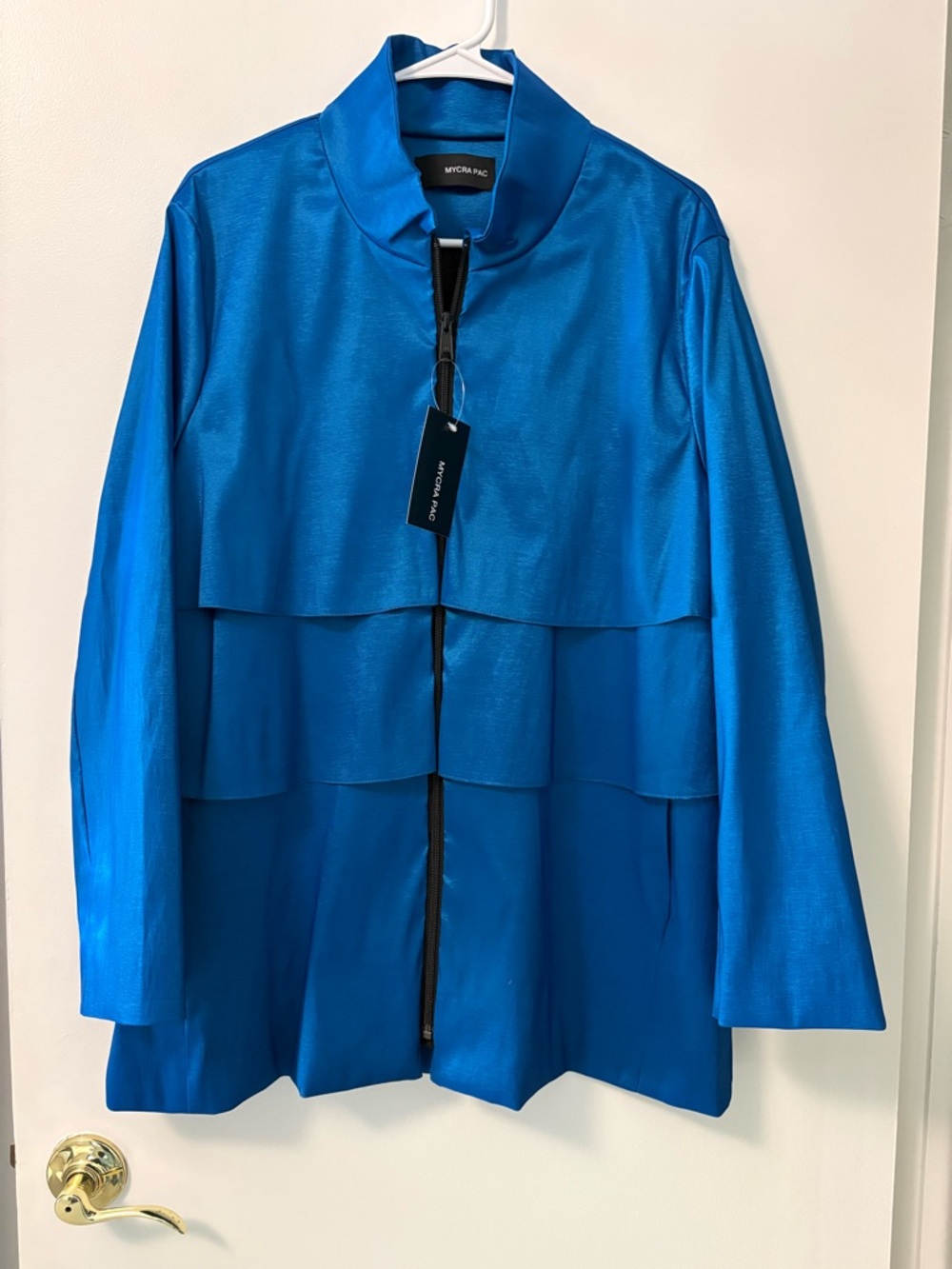 Mycra PAC Star Tiered Raincoat NWT Size L